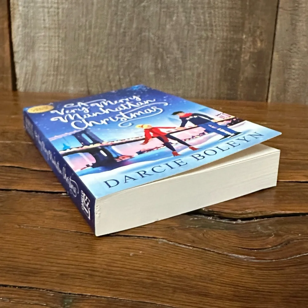 A Very Merry Manhattan Christmas by Darcie Boleyn Paperback Book Holiday Romance